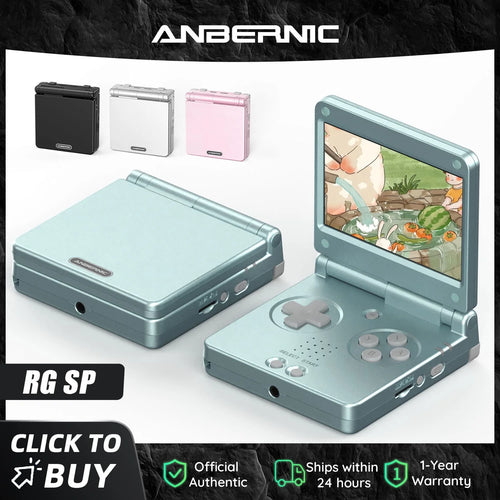 Anbernic RG SP – Consola portátil retro plegable de 3.4"