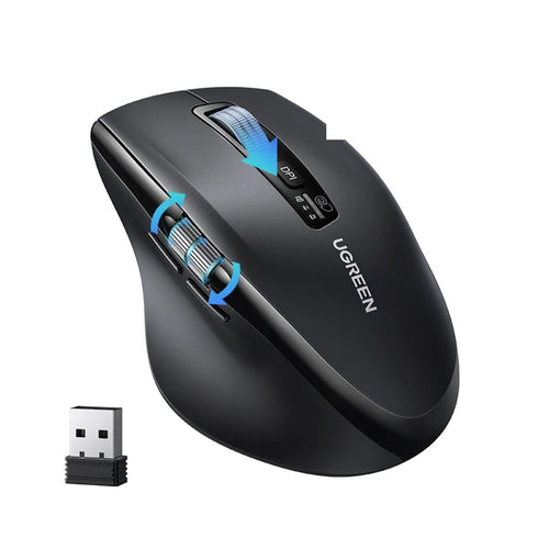 Mouse inalámbrico Ugreen Hyper-Fast con receptor USB