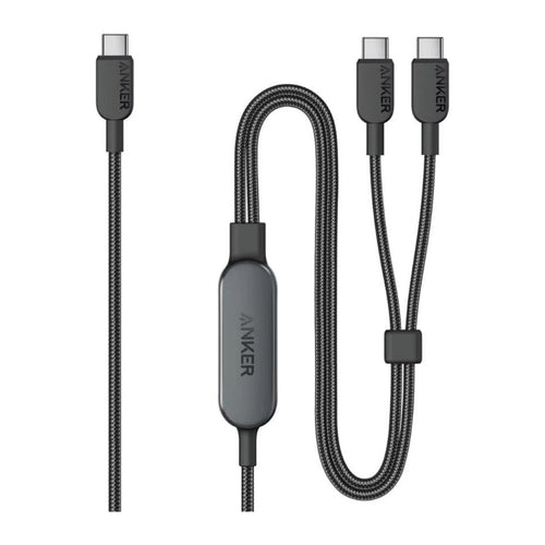 Cable Anker 2 en 1 USB-C a doble USB-C