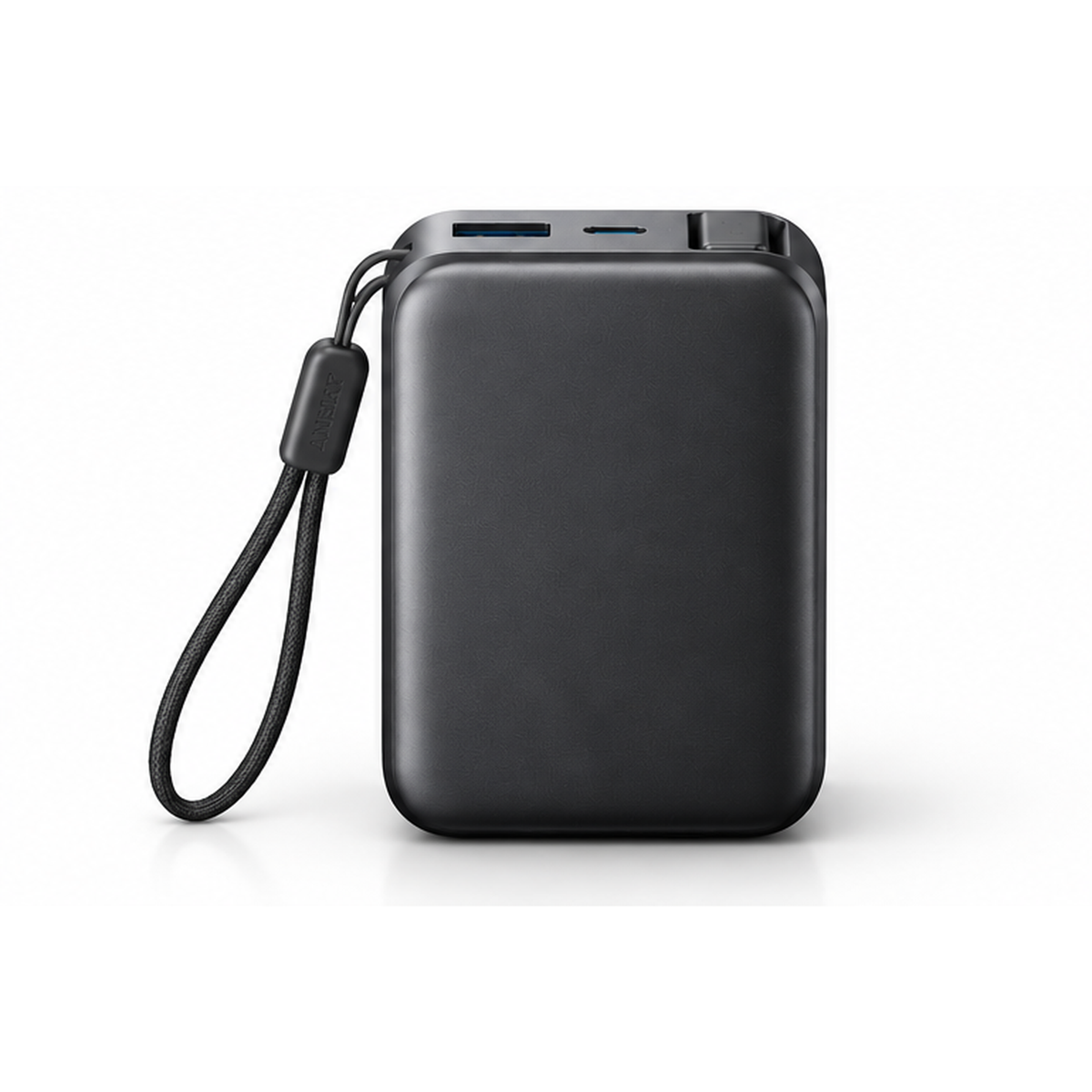Power bank Anker A1638 vista posterior con correa