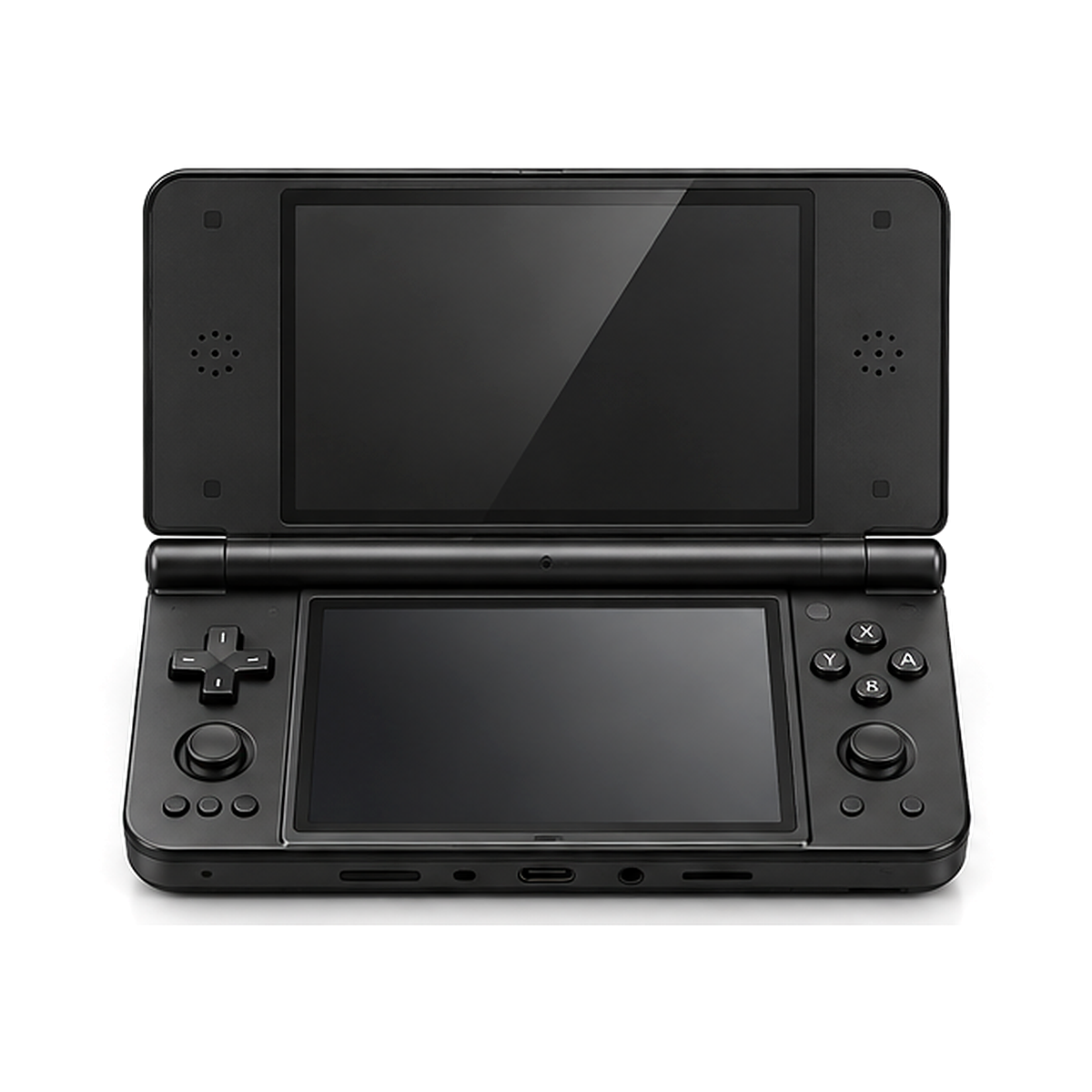 Anbernic RG DS Plus, vista frontal abierta
