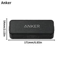 Bocina Bluetooth Anker Soundcore 2 · portátil, 12 W, resistente al agua (A3105)
