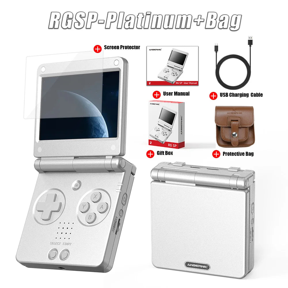 Anbernic RG SP – Consola portátil retro plegable de 3.4"