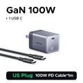Ugreen Cargador Nexode Air 100W GaN ultra mini con cable