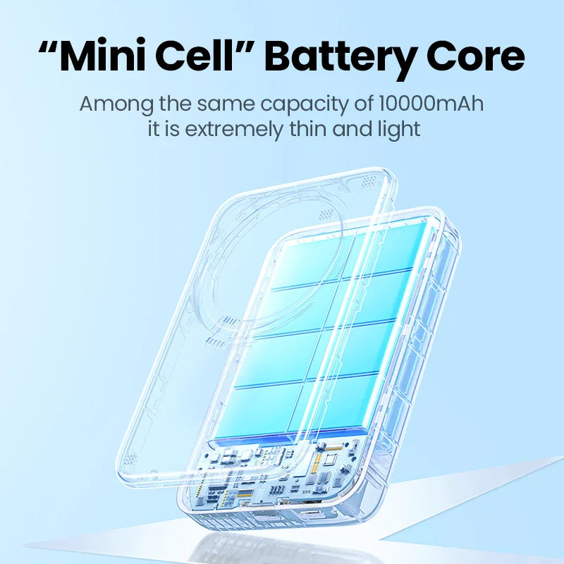 Ugreen power bank magnético 10,000 mAh Qi2 con carga inalámbrica