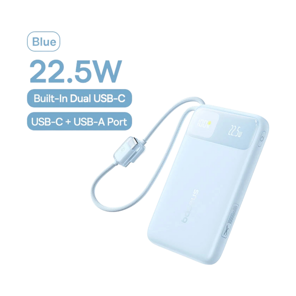 Baseus batería 10,000 mAh azul