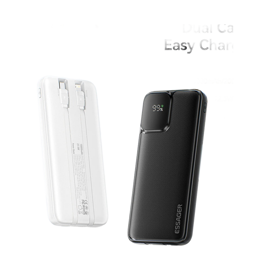 Essager batería 20,000 mAh blanca