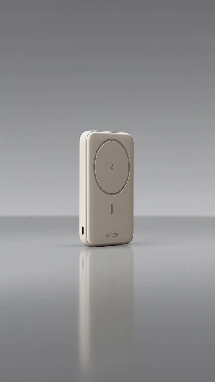 Ugreen power bank magnético 10,000 mAh Qi2 con carga inalámbrica