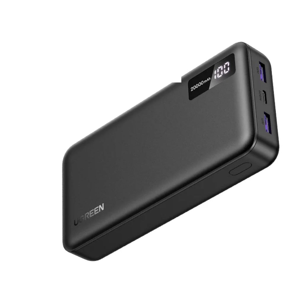 Batería portátil Ugreen 20,000 mAh con pantalla digital